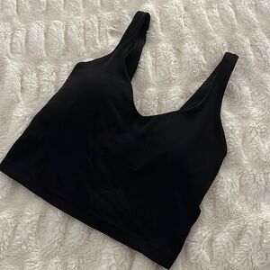 lululemon black align tank top, a/b cup